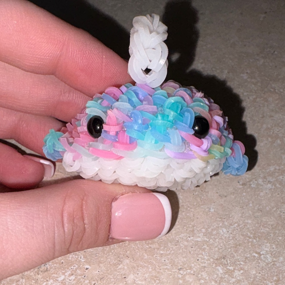 Colorful Loom Band Narwal